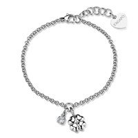 Pulsera Sagapo Mujer CLICK (BRACCIALI-2) in Acero SCK309